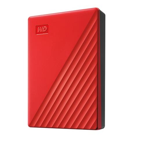 WesternDigital(ウエスタンデジタル) WDBPKJ0040BRD-JESN レッド My Passport 4TB
