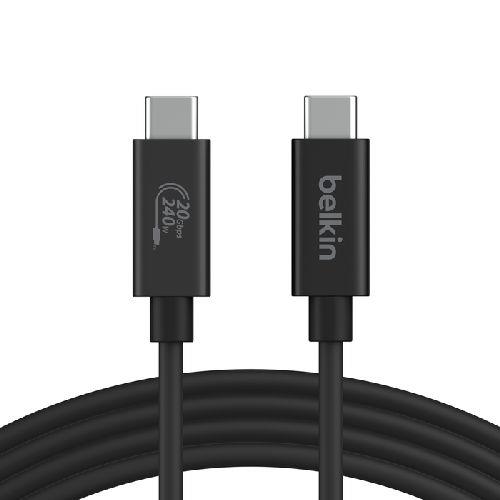 BELKIN INZ004bt2MBK(ブラック) USB4 ケーブル 240W 20Gbps 2m
