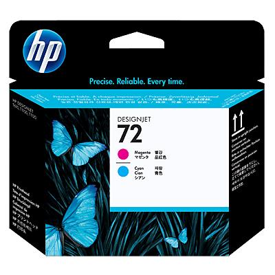 HP(ヒューレットパッカード) C9383A 純正 HP72 プリントヘッド マゼンタ/シアン 2色パック