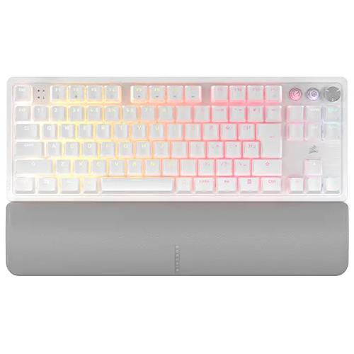 コルセア(Corsair) CH-911921G-JP Kラピッドトリガー付き K70 PRO TKL 高性能ホール効果プログラム可能ゲーミングキーボード - ホワイト JP