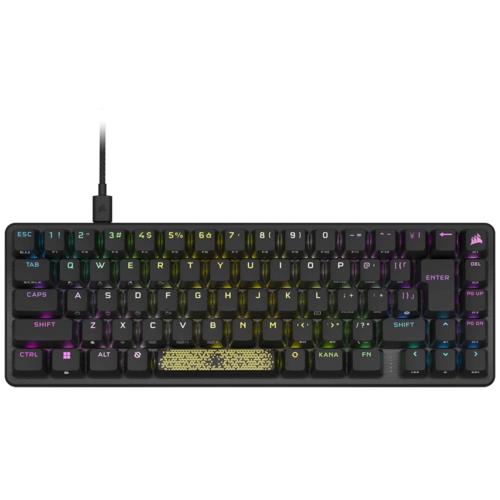 コルセア(Corsair) K65 PRO MINI 65% OPX JP 光学メカニカルスイッチ搭載65％キーボード テンキーレス 日本語配列かな無し印字モデル