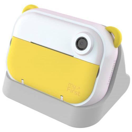 Oaxis(オアキシス) FC2402SA-YW01 myFirst Camera Insta Wi(イエロー) 1200万画素 感熱紙ラベルプリンター機能付 動画撮影 microSD16GB付