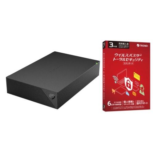 バッファロー(BUFFALO) HD-SGDA8U3-B 8TB + ウイルスバスター TSS 3年版 同時購入用セット