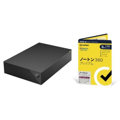 バッファロー(BUFFALO) HD-SGDA8U3-B 8TB + ノートン 360 プレミアム/アンチトラック 同時購入 3年セット