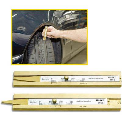 ハゼット(ＨＡＺＥＴ) 666-5 タイヤ溝ゲージ