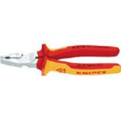 クニペックス(ＫＮＩＰＥＸ) 0206-180 1000V絶縁強力型ペンチ 180mm