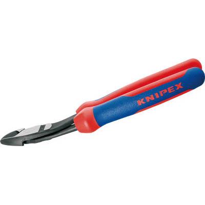 クニペックス(ＫＮＩＰＥＸ) 7422-200 強力型ニッパー 12°オフセット型 200mm