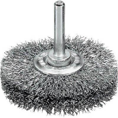 ＬＥＳＳＭＡＮＮ 416142 軸付ホイルブラシ 鋼線 0.2 φ60