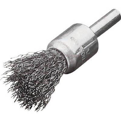 ＬＥＳＳＭＡＮＮ 452141 軸付エンド型ブラシ 鋼線0.2 Φ17