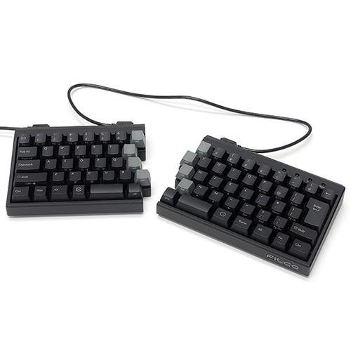 ダイヤテック FKBXS76MC/NB Majestouch Xacro M10SP 76JP 青軸･日本語かななし･左右分割型