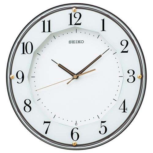セイコー(SEIKO) KX213B 茶メタリック 電波掛け時計
