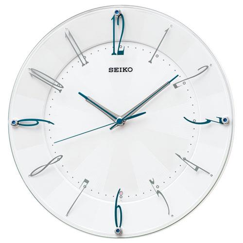 セイコー(SEIKO) KX214W 白パール 電波掛け時計