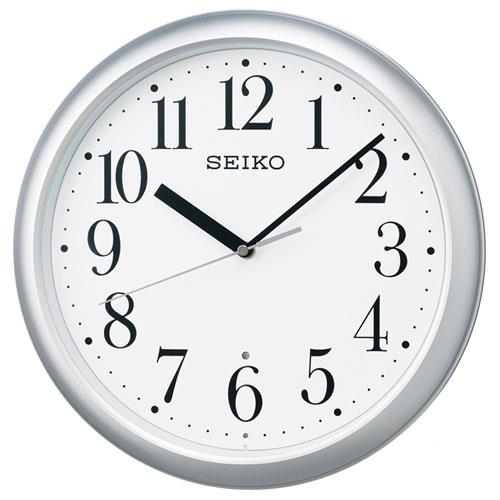 セイコー(SEIKO) KX218S 銀色メタリック 電波掛け時計