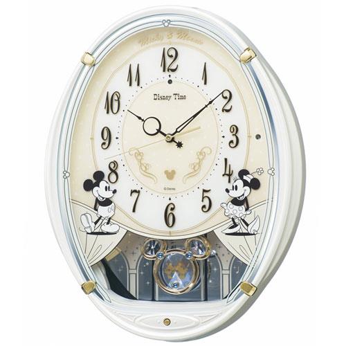 セイコー(SEIKO) FW579W 白パール DISNEY ディズニー 電波掛け時計
