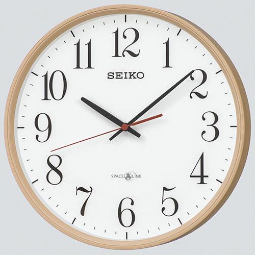 セイコー(SEIKO) GP220A 薄茶木目 衛星電波時計 スペースリンク