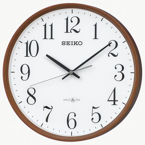セイコー(SEIKO) GP220B 濃茶木目 衛星電波時計 スペースリンク