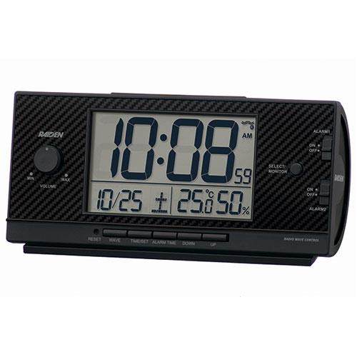 セイコー(SEIKO) NR539K 黒塗装 目ざまし時計 大音量 PYXIS ピクシス ライデンシリーズ