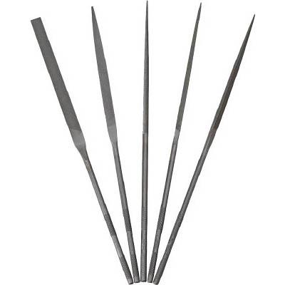 ツボサン HI00556T 精密ヤスリ 5本組 平