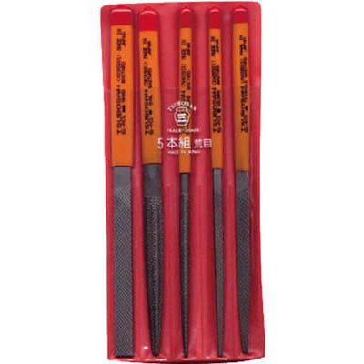 ツボサン ST005-01 組ヤスリセット5本組 荒目