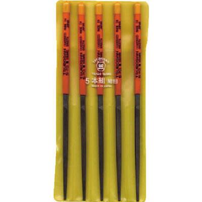 ツボサン KA005-03 組ヤスリ 5本組 角 細目