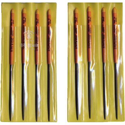 ツボサン MA008-03 組ヤスリ 8本組 丸 細目