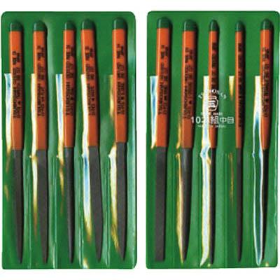 ツボサン ST010-02 組ヤスリセット 10本組 中目