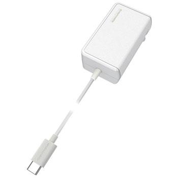 多摩電子工業 TSA67CW ホワイト ACアダプターケーブル一体型 1.5m