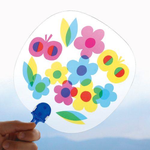 アーテック ステンドうちわ(光を通して) 147 [工作][うちわ][透明][ステンドグラス][お絵かき][手作り][夏][祭][イベント]