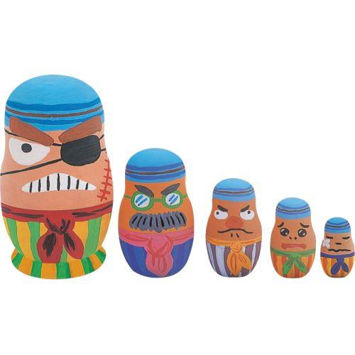 アーテック ウッデンドール 2429 [ウッデンドール][マトリョーシカ][ロシア][人形][夏休み][工作][手作り][ワークショップ][イベント][素焼き]