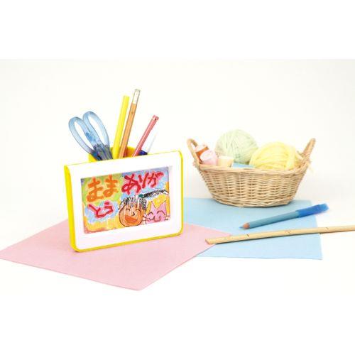 アーテック プレゼントお絵かきペン立て 2623 [イベント][春・夏][行事][母の日][父の日][勤労感謝の日][敬老の日][誕生日][プレゼント][工作][絵付け]