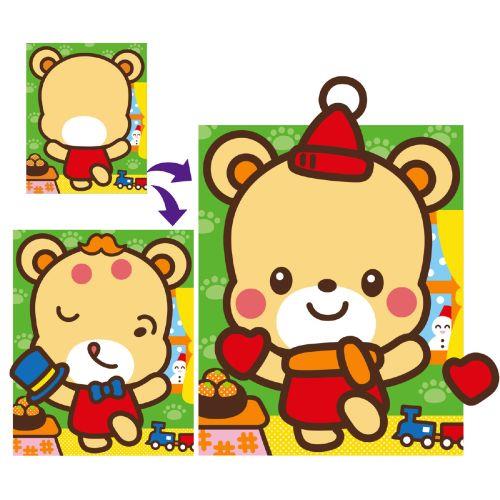 アーテック どうぶつふくわらい くま 3034 [お正月][クリスマス][福笑い][伝承遊び][発育][知育][お楽しみ会][パーティー][室内遊び][ゲーム]