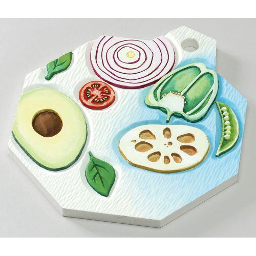 アーテック 白彫板 八角なべしき 5116 [彫刻][彫る][手彫り][手作り][デザイン][実用性][オリジナル][制作][鍋][家庭]