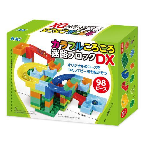 アーテック カラフルころころ迷路ブロック DX 6719 [知育玩具][その他知育玩具][知育玩具][想像力][ピタゴラスイッチ][プレゼント][室内遊び][迷路][試行錯誤][ｵﾘｼﾞﾅﾙ][ブロック]