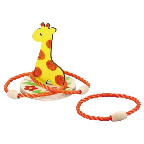 アーテック 木製わなげ キリン 7196 [わなげ][ミニゲーム][木製玩具][プレゼント][家遊び][お楽しみ会][対決][こども][おもちゃ][色塗り]