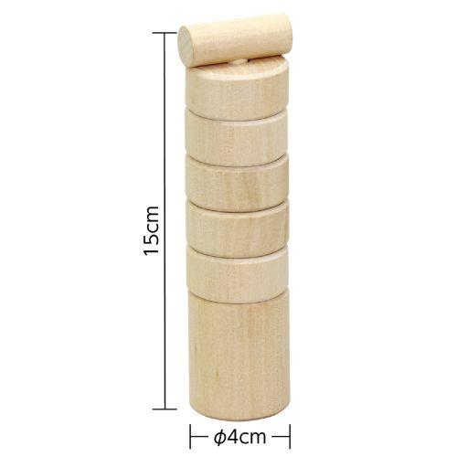 アーテック だるまおとしB 7806 [介護用品][レクリエーション][景品][お祭り][お楽しみ会][プレゼント][おもちゃ][玩具][子ども][遊び][室内][木製][だるま落とし]