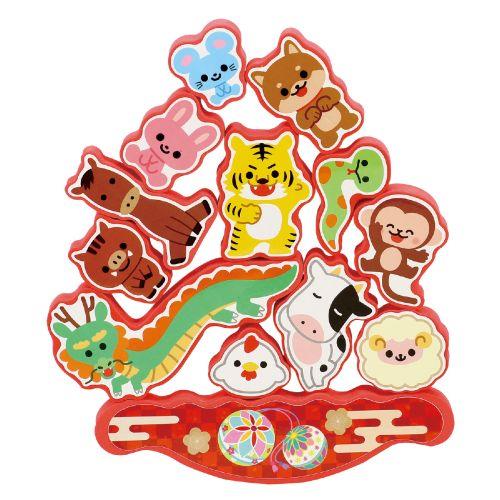 アーテック ゆらゆら！干支バランスタワー 9522 [おもちゃ][玩具][お楽しみ会][景品][プレゼント][冬][伝承][郷土][お正月][新年][干支][遊び][ゲーム]