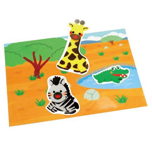 アーテック どうぶつパズル エンジョイシート付 9546 [知育玩具][パズル][景品][お祭り][お楽しみ会][プレゼント][おもちゃ][玩具][子ども][知育][学習][遊び][室内][パズル]