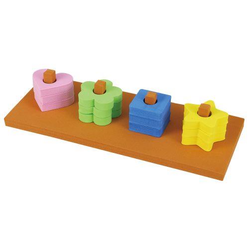 アーテック EVAいろわけゲーム 11984 [色分け][形分け][EVA素材][安全][発育][知育玩具][手遊び][おもちゃ][室内遊び]