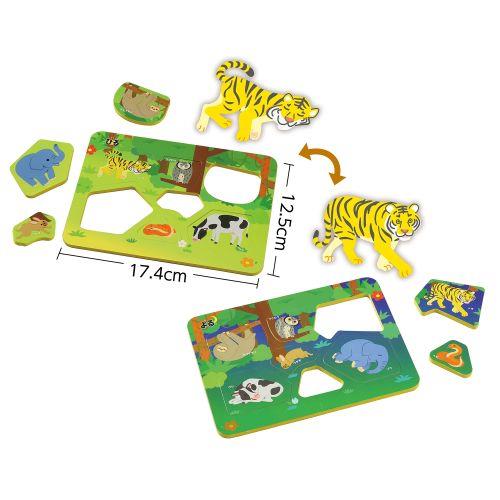 アーテック ひるよるどうぶつパズル 11985 [おもちゃ][玩具][お楽しみ会][景品][プレゼント][知育][学習][室内][遊び][パズル]