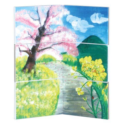 アーテック 手作りからくり屏風 13194 [美術][アート][教材][高校][中学][学生][教育][制作][デザイン][伝統工芸][?風]