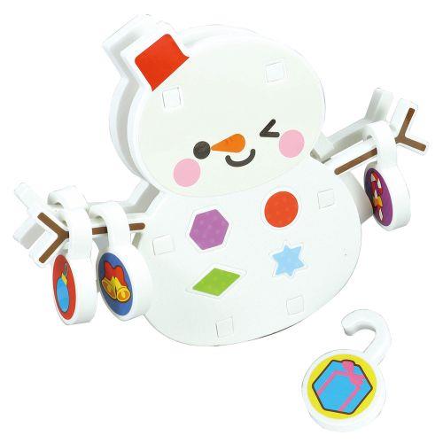 アーテック ゆきだるまバランスゲーム 21183 [クリスマス][プレゼント][バランスゲーム][かたち合わせ][発育][知育][EVA素材][ミニゲーム][室内遊び]