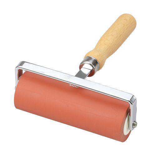 アーテック 転圧ゴムローラー 赤 φ45×130mm(5インチ) 40113 [ゴムローラー][ペイント][圧着][貼り付け][塗装][版画用具][作業用][工具][孔版][クラフト][DIY]