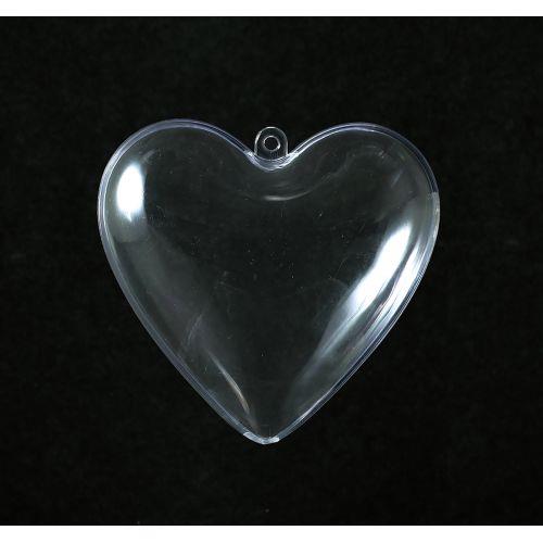 アーテック 透明カプセル ホルダー付 ハート φ30mm 5個 46533 [クラフト][ワークショップ][イベント][制作][工作][部材][道具][材料][小物][カプセル]