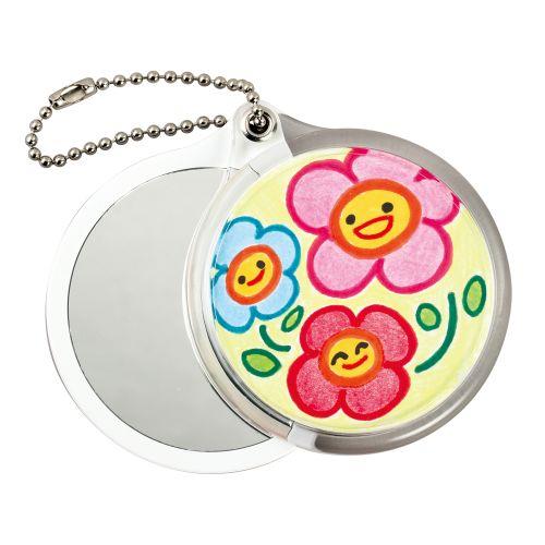 アーテック ハメパチくんキーホルダー ミラー型 55970 [母の日][父の日][敬老の日][プレゼント][イベント][お絵かき][記念][オリジナル][キーホルダー]