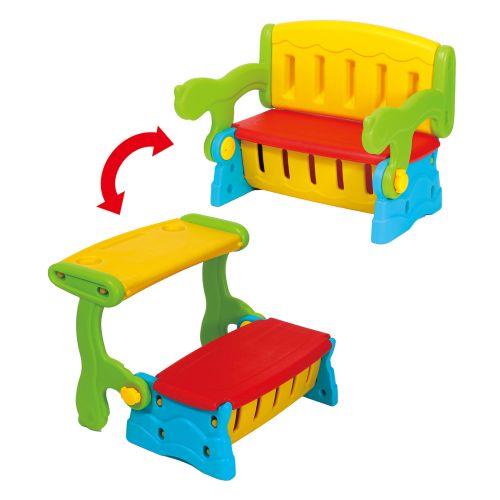 アーテック カラフル テーブル＆チェア 75210 [テーブル][チェア][机][椅子][2WAY][収納][お絵かき][学習][こども][室内][プレゼント][組立式]