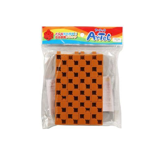 アーテック Artecブロック 基本四角 24p 茶 77752 [プログラミング][おもちゃ][玩具][知育][学習][室内][遊び][ブロック][部品][パズル][創造力][子ども]