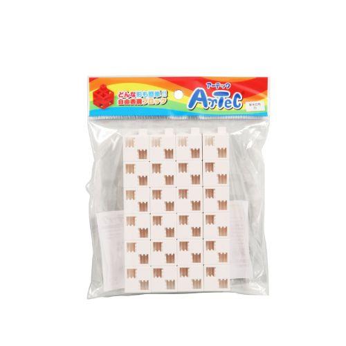 アーテック Artecブロック 基本四角 24p 白 77753 [プログラミング][おもちゃ][玩具][知育][学習][室内][遊び][ブロック][部品][パズル][創造力][子ども]