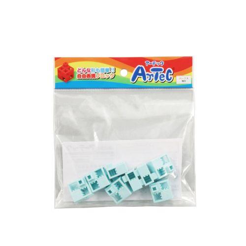 アーテック Artecブロック ハーフA 8p 薄水 77760 [プログラミング][おもちゃ][玩具][知育][学習][室内][遊び][ブロック][部品][パズル][創造力][子ども]