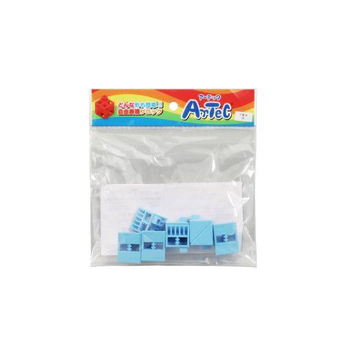 アーテック Artecブロック 三角A 8p 水 77799 [プログラミング][おもちゃ][玩具][知育][学習][室内][遊び][ブロック][部品][パズル][創造力][子ども]