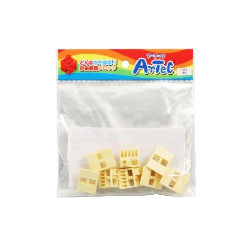 アーテック Artecブロック 三角A 8p 薄黄 77802 [プログラミング][おもちゃ][玩具][知育][学習][室内][遊び][ブロック][部品][パズル][創造力][子ども]